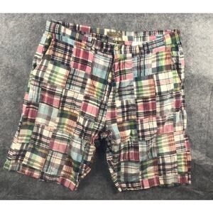 Siegfried Vintage Patchwork Men Shorts Size 40 Soft Classic